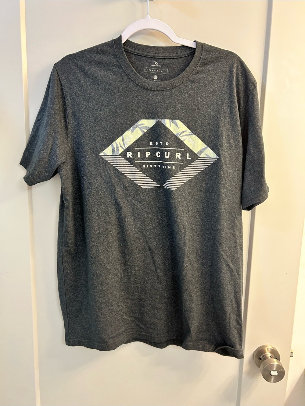 Rip Curl Charcoal Short-Sleeve Graphic Tee